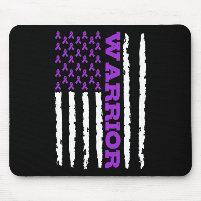 Mousepad Guerreiro da Conscientização da Epilepsia  (Frente)