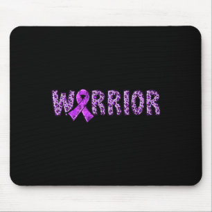 Mousepad Guerreiro da Conscientização sobre Overdose Faixa