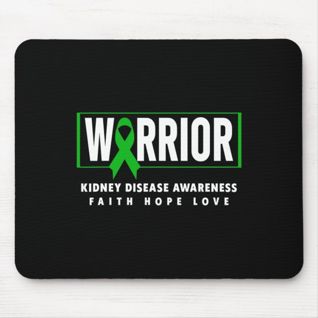 Mousepad Guerreiro da Doença - Sensibilização para a Doença (Frente)