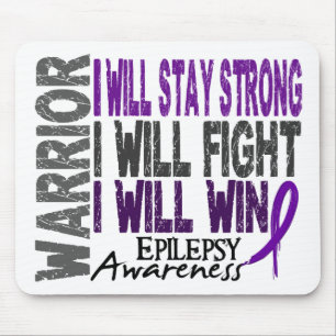 Mousepad Guerreiro da epilepsia