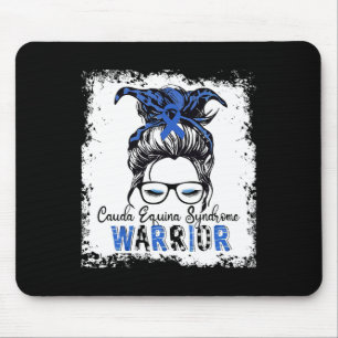 Mousepad Guerreiro da Síndrome da Cauda Equina Fita Azul Co