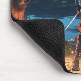 Mousepad Guerreiro das Sombras Ataque ao Luar: Shinobi Notu