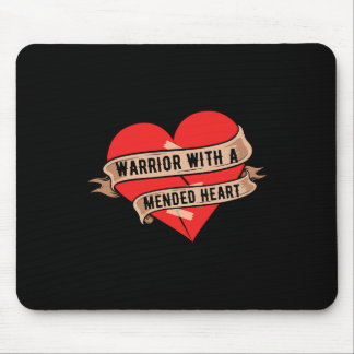 Mousepad Guerreiro de CHD Com um Coração Restaurado Doença