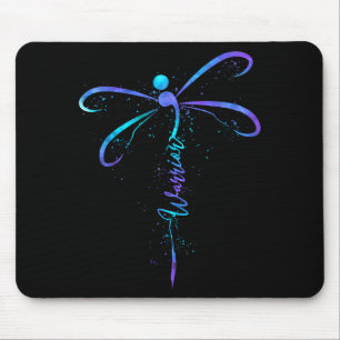 Mousepad Guerreiro de Conscientização sobre Prevenção de Su