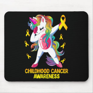 Mousepad Guerreiro de Unicórnio Dançando Conscientização so