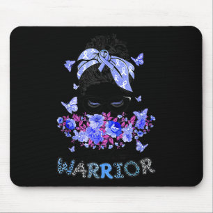 Mousepad Guerreiro Diabetes T1d Mensagem Bun Hair Diabetes