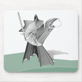 Mousepad Guerreiro digital