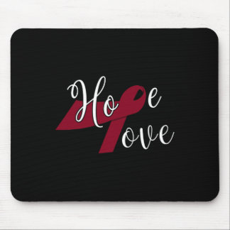 Mousepad Guerreiro do Mês de Conscientização do Câncer de M