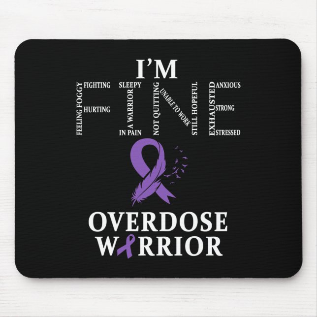 Mousepad Guerreiro, estou bem (Frente)