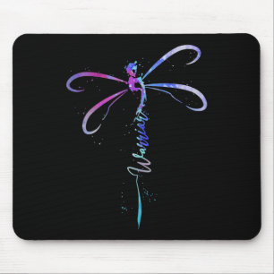 Mousepad Guerreiro Libélula Ponto e Vírgula Prevenção do Su