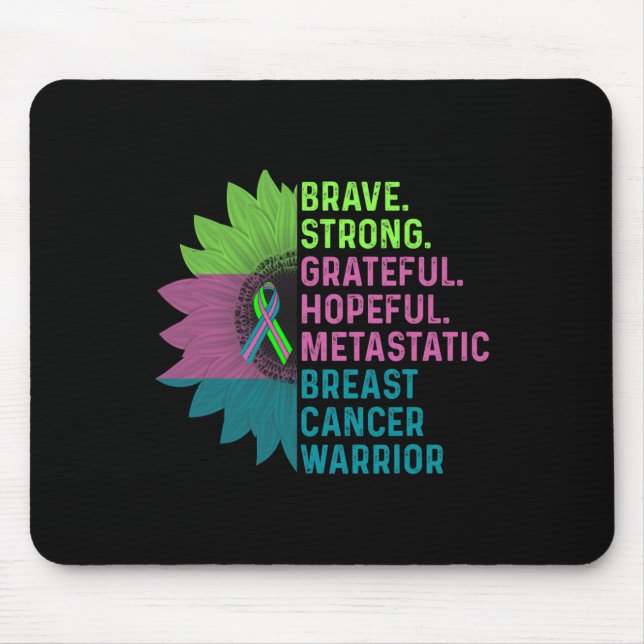 Mousepad Guerreiro Metastático de Cuidados de Consciência d (Frente)