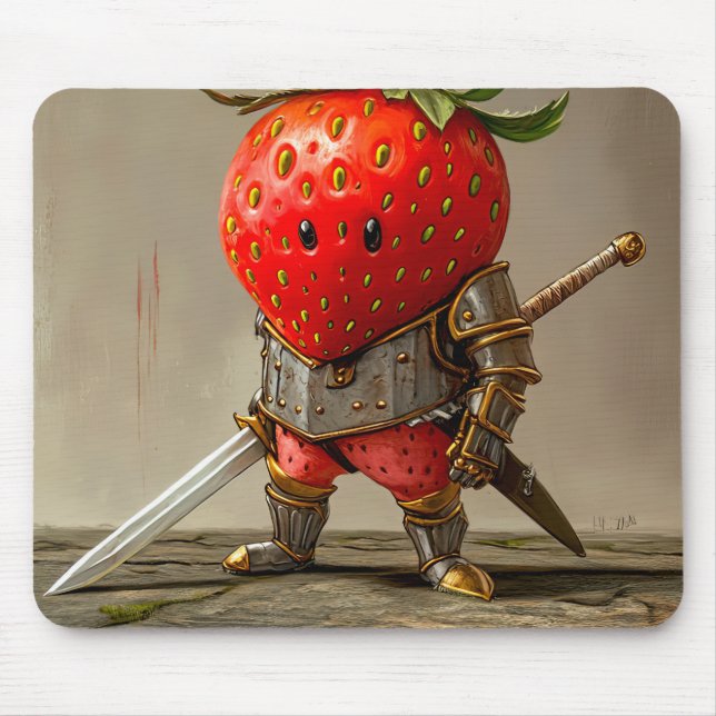 Mousepad Guerreiro Morango (Frente)