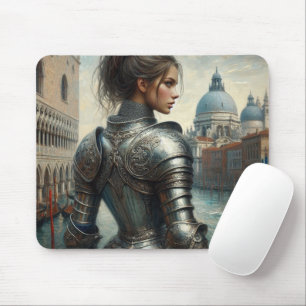Mousepad guerreiro renascentista