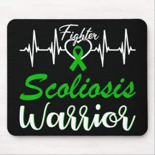 Mousepad Guerreiro Scoliose Batimento Cardíaco Luta Fita Fi