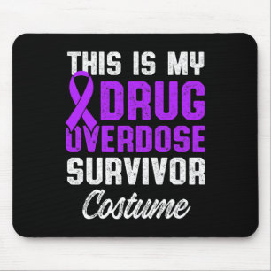 Mousepad Guerreiro Sobrevivente à Superdose de Droga &#;
