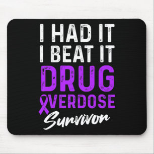 Mousepad Guerreiro Sobrevivente à Superdose de Drogas 67