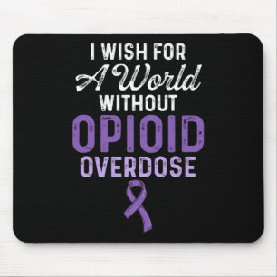 Mousepad Guerreiro Sobrevivente Consciente de Sobredose de