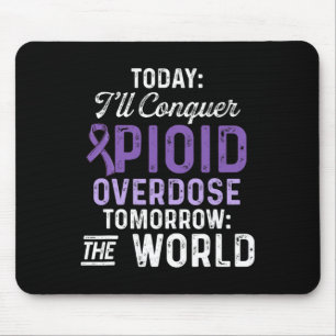 Mousepad Guerreiro Sobrevivente Consciente de Sobredose de