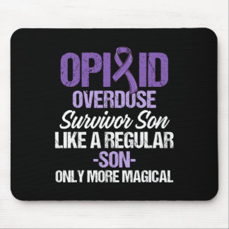 Mousepad Guerreiro Sobrevivente Consciente de Sobredose de