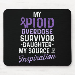 Mousepad Guerreiro Sobrevivente Consciente de Sobredose de