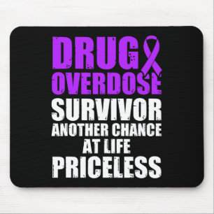 Mousepad Guerreiro Sobrevivente Consciente de Superdose de