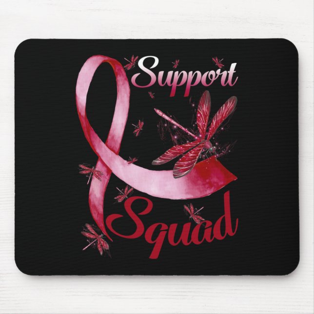 Mousepad Guerreiro Suporta Dragonfly Brain Aneurysm Awa (Frente)