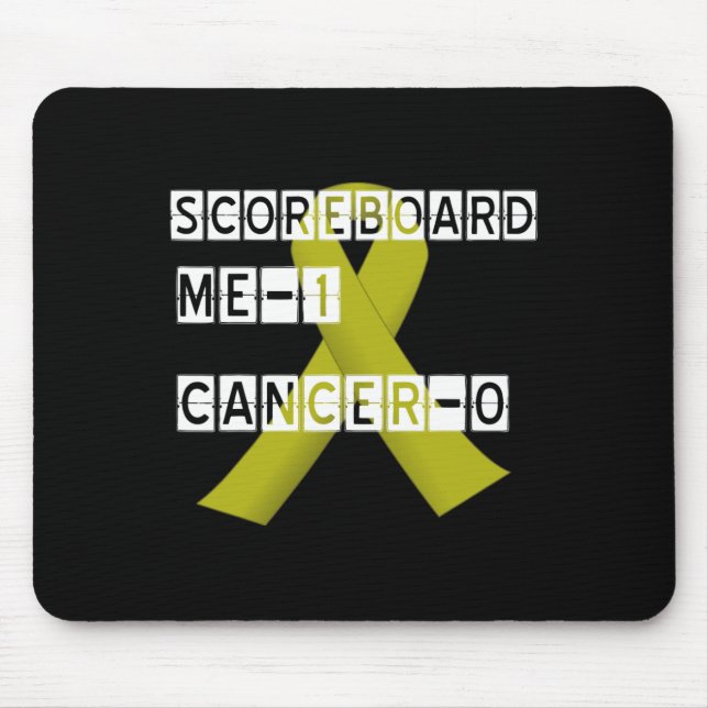 Mousepad Guerreiros da Consciência do Cancer Infantil - Pai (Frente)