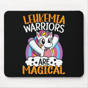 Mousepad Guerreiros de Leucemia São Leucemia Magna Unicórni