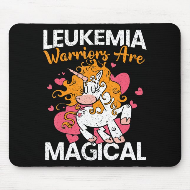 Mousepad Guerreiros de Leucemia São Leucemia Magna Unicórni (Frente)