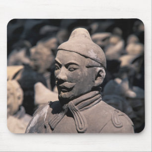 Mousepad guerreiros de terracota no túmulo do Imperador Qin