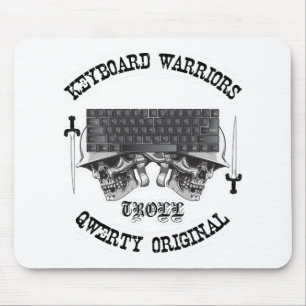 Mousepad Guerreiros do teclado - TROLL