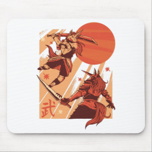 Mousepad Guerreiros dos unicórnios
