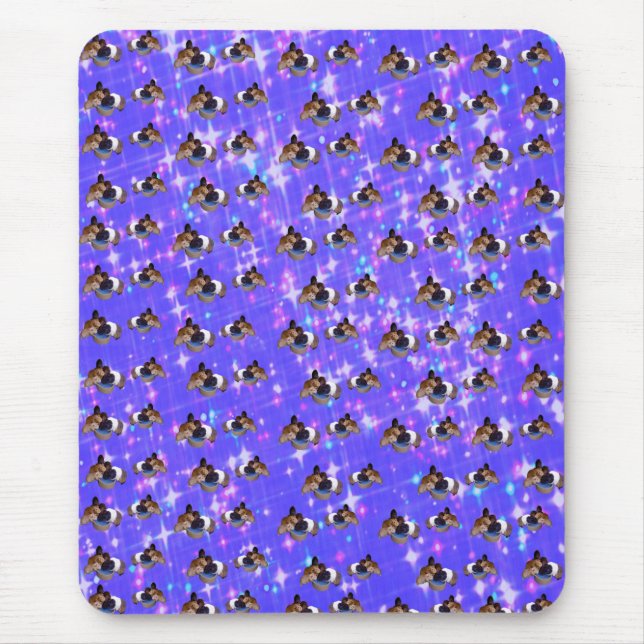 Mousepad Gui Roxo Sparkle, (Frente)