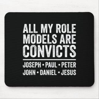 Mousepad Guiado Pela Fé José Paulo Pedro João Jesus