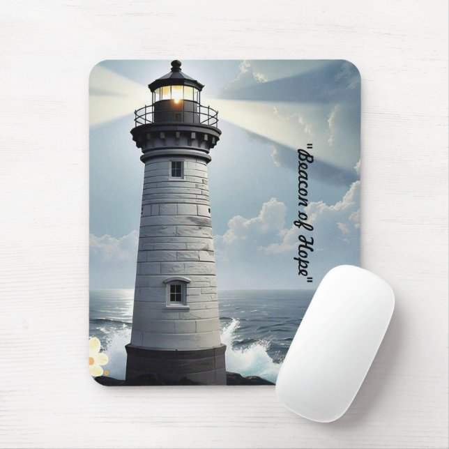 Mousepad "Guiando luz à frente" (Com mouse)