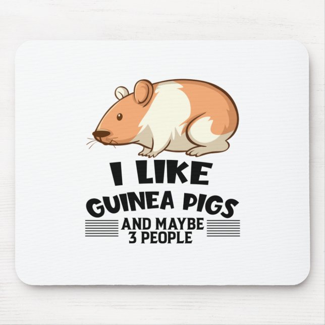 Mousepad Guiné Pig Sayings (Frente)