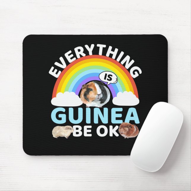 Mousepad Guiné-Porco - Guiné Seja OK, Incentivo (Com mouse)