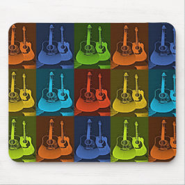 Mousepad Guitar Art