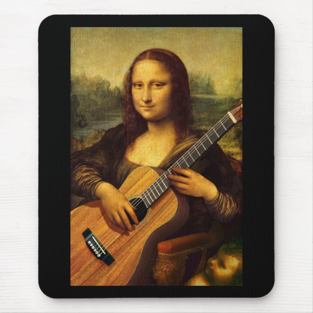 Mousepad Guitarra de Mona (Frente)