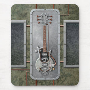 Mousepad Guitarra de Steampunk