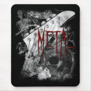 Mousepad Guitarra do metal da morte