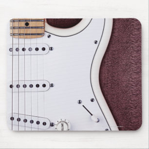 Mousepad Guitarra elétrica branca 2