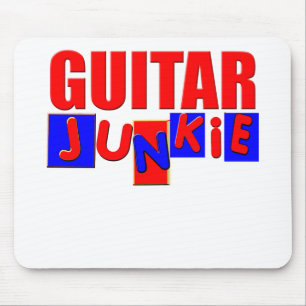 Mousepad guitarra engraçada