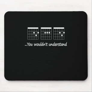 Mousepad Guitarrista Não Compreenderia Aniversário