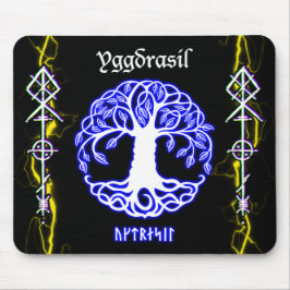 Mousepad Gungnir Odin Spear thunder / Iggdrasil