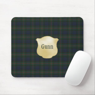Mousepad Gunn Weathered Original Scottish Tartan
