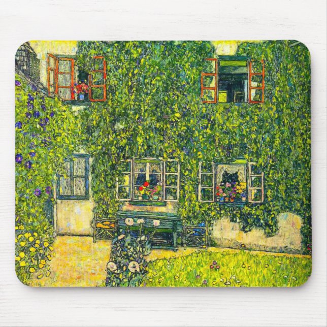 Mousepad Gustav Klimt A Casa de Guardaboschi (Frente)