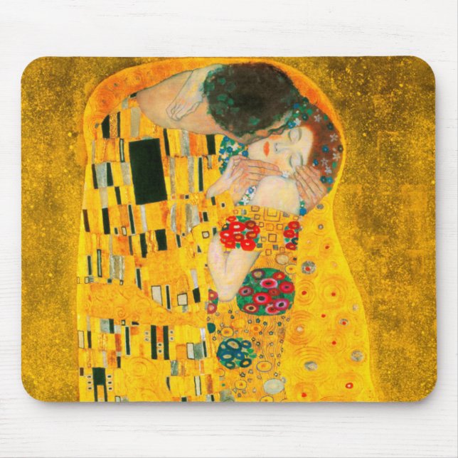 Mousepad Gustav Klimt O Beijo (Frente)