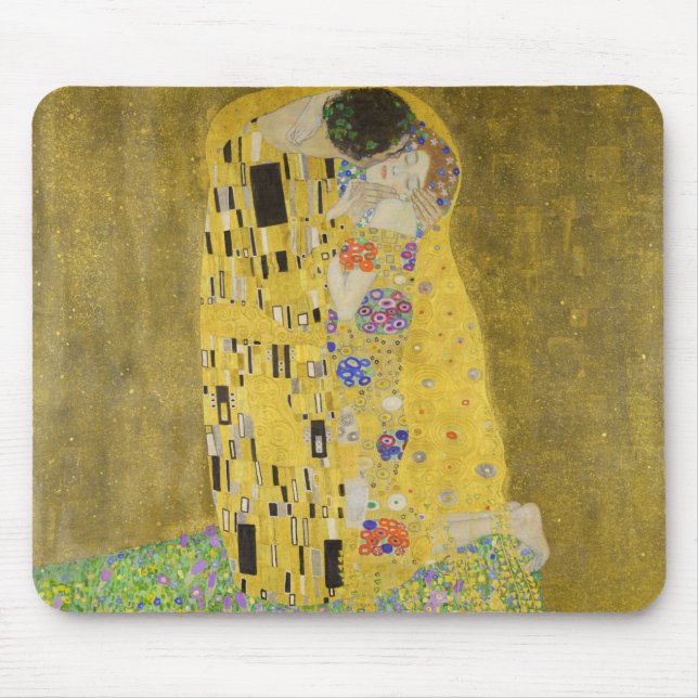 Mousepad Gustav Klimt - O Beijo (Frente)