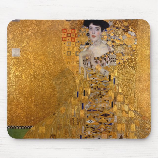 Mousepad Gustav Klimt // Retrato de Adele Bloch-Bauer. (Frente)